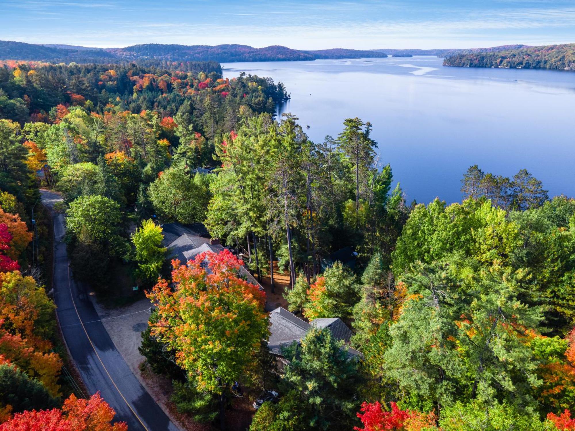 Dwight Muskoka Waterfront Retreatヴィラ エクステリア 写真