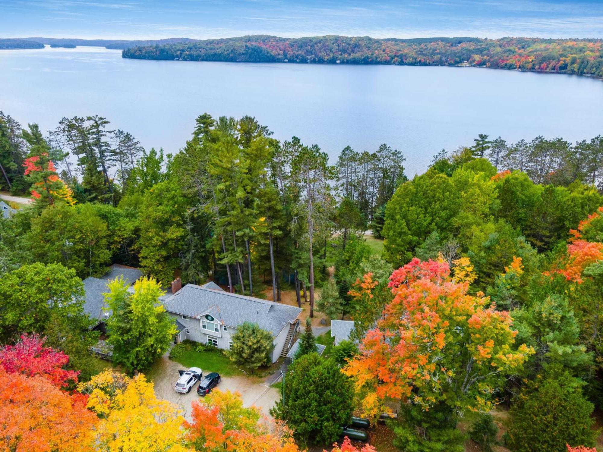 Dwight Muskoka Waterfront Retreatヴィラ エクステリア 写真